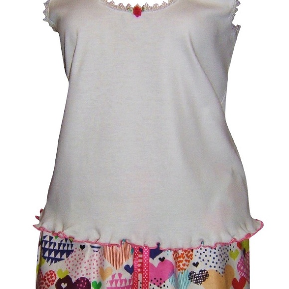 Unusual Babe Undercover Other - Love Hearts Tank & Boxer Set